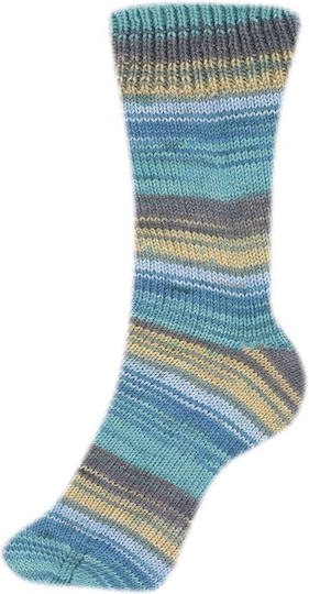 Wolle Garn Socken 4 Farben 439 M Scholler Fortissima Türkis 2488