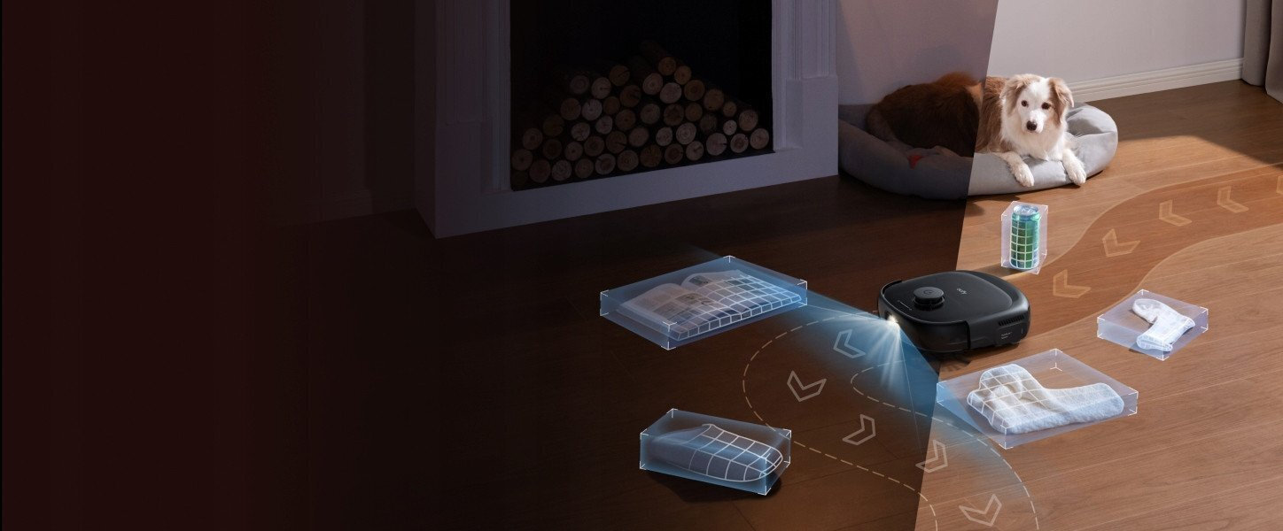 Eufy Omni E25 Robot Vacuum for Vacuuming Mopping with Mapping