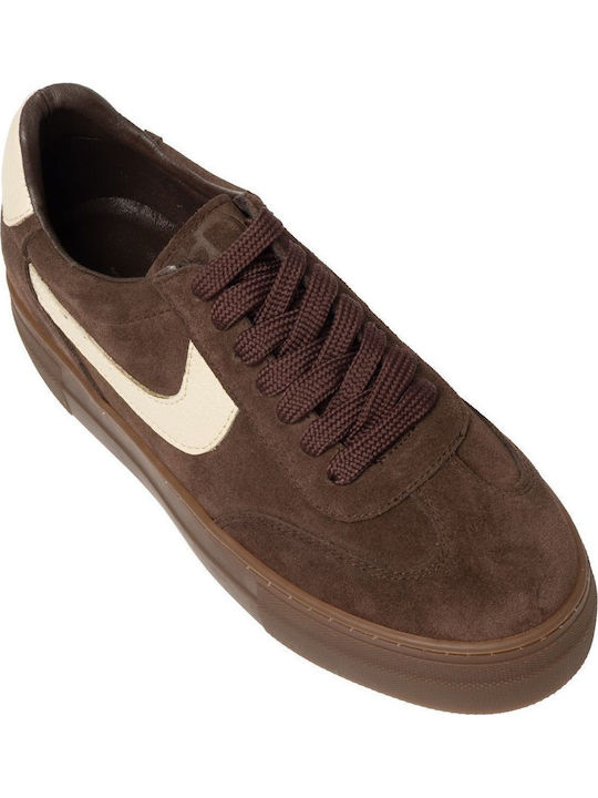 Γυναικεία Sneakers Καφέ