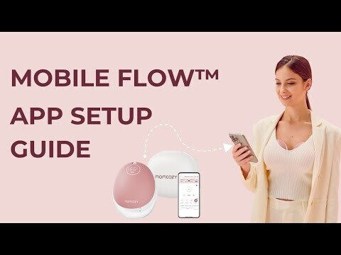 Momcozy Electric Double Breast Pump Red 150ml