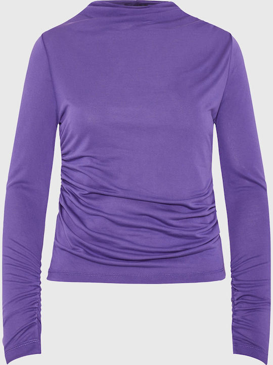 Damen Bluse Lila