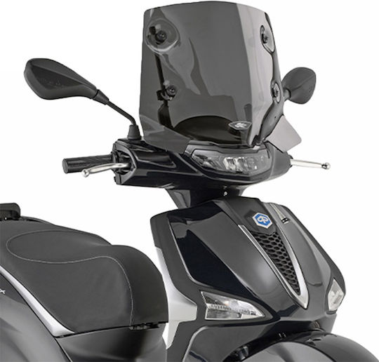 Kappa Moto Motorcycle Windshield & Windscreen Installation Kit for Piaggio Liberty A5623AK
