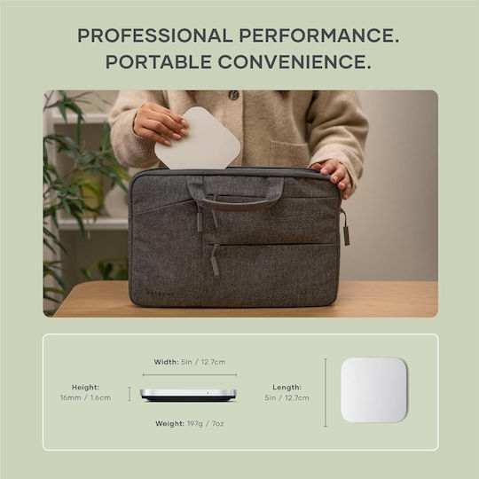 Satechi Ultra-slim Aluminum Type-C USB-C Docking Station with Silver