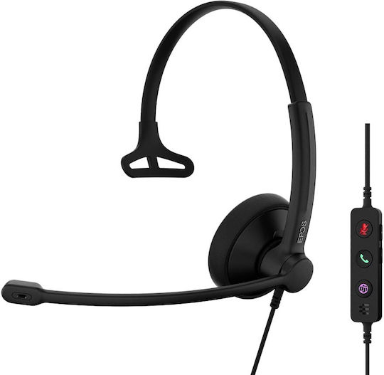 Epos Impact On Ear Multimedia Ακουστικά με μικρόφωνο και σύνδεση USB-A / USB-C