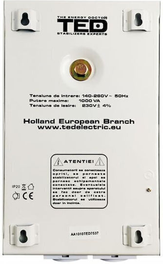 Automatic Voltage Stabilizer 1000va Wall Ted