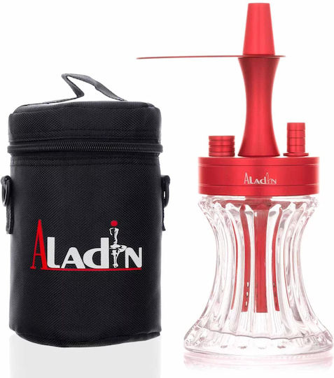 Aladin Ναργιλές Μονός Red 23cm