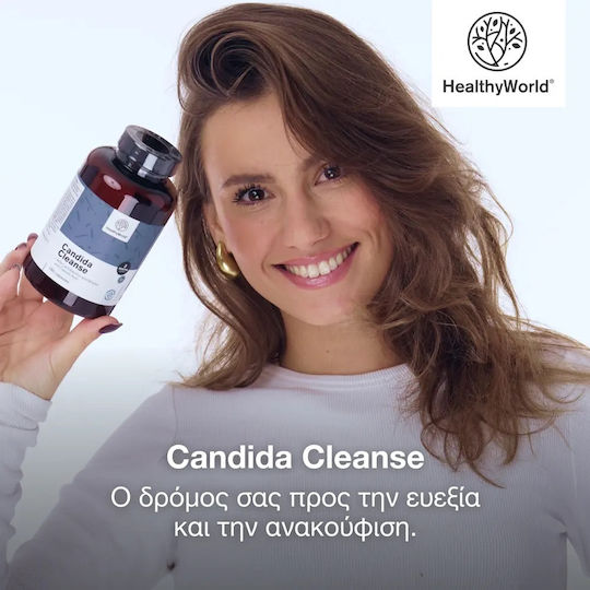 Healthy World Candida Cleanse Supliment Alimentar Special 180 Capsule