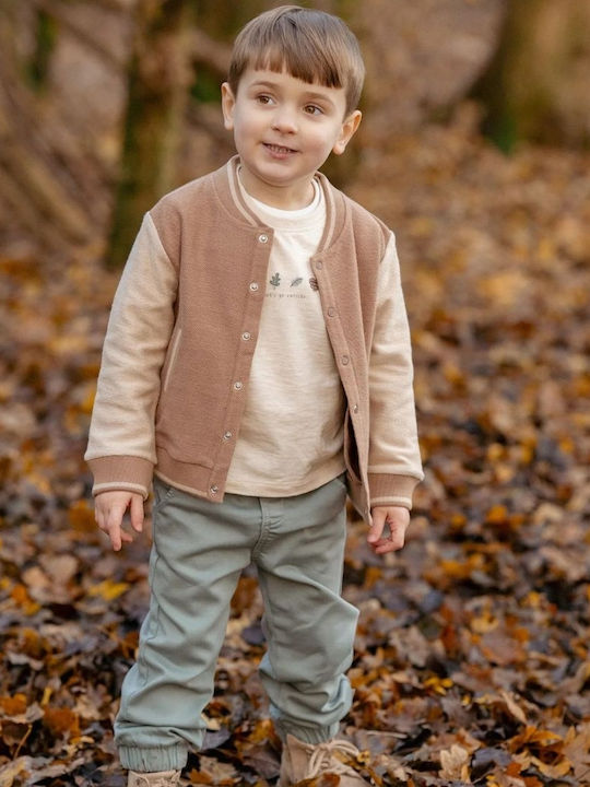 Kids Long-Sleeved Blouse Sand Melee