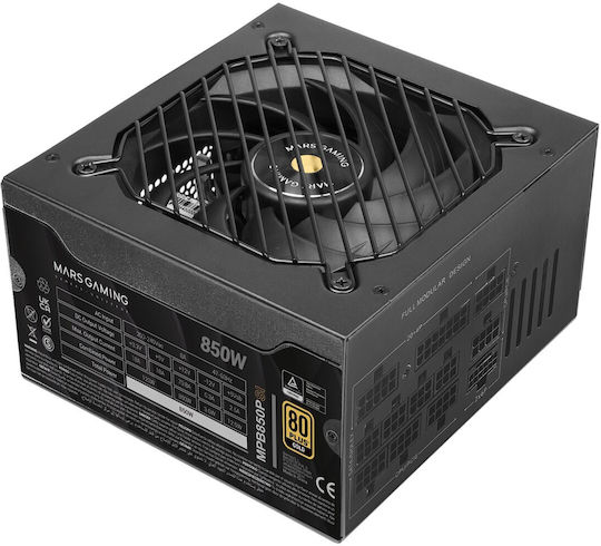 Tacens 850W Μαύρο Τροφοδοτικό Υπολογιστή Full Modular 80 Plus Gold