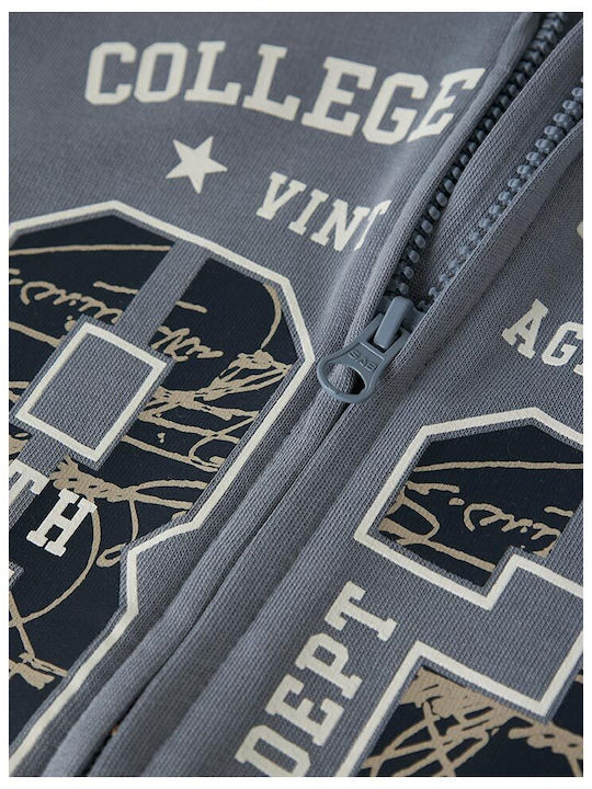 Bluza Hanorac Pentru Copii Cu Glugă Gri