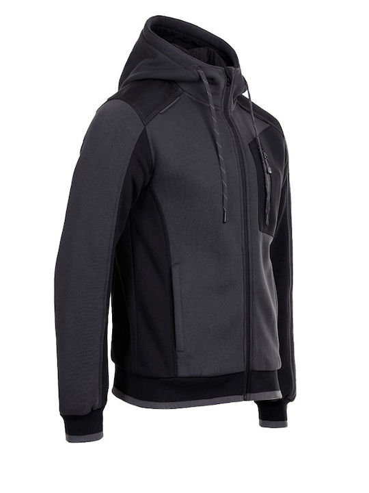 Stenso Revolt Work Jacket with Hood Gray
