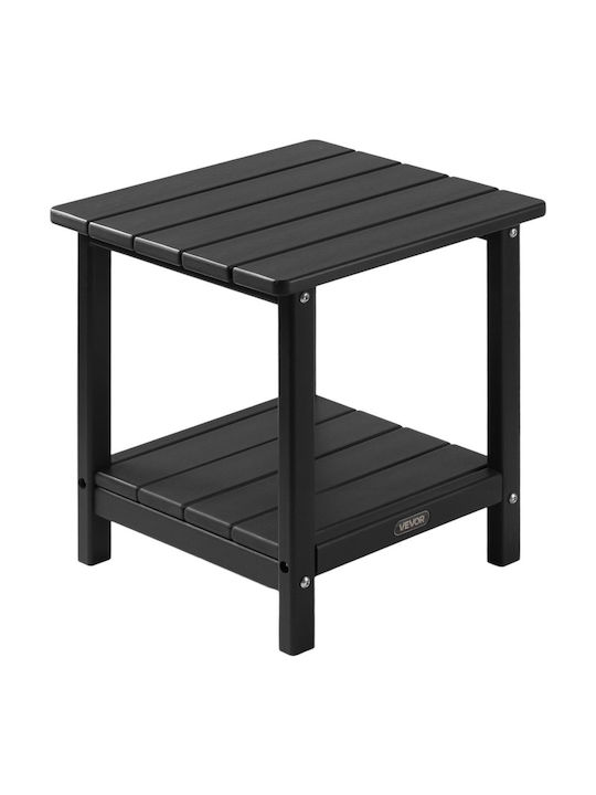 Tisch Stabil Black 45x45cm