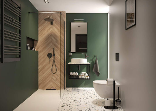 Deante Built-in Mixer, Hand Shower & Shower Head Set for Shower Bronze 5908212096604