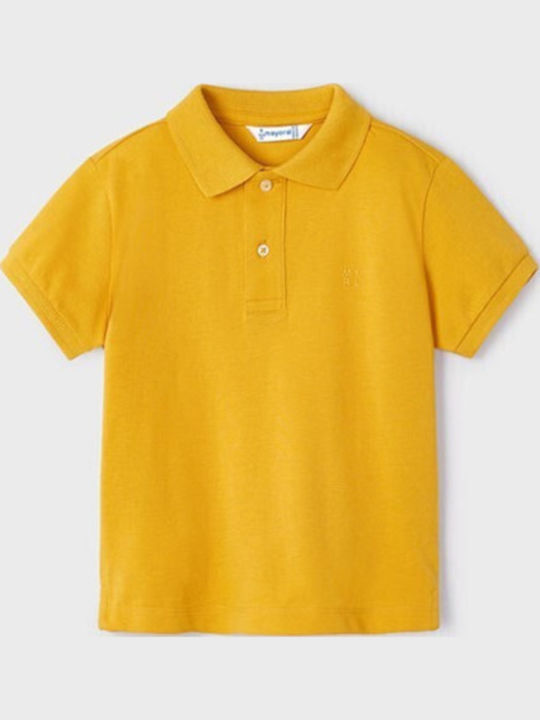 Παιδικό Polo Μακρυμάνικο Ωχρα