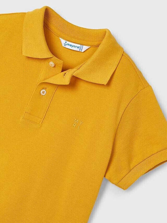 Παιδικό Polo Μακρυμάνικο Ωχρα
