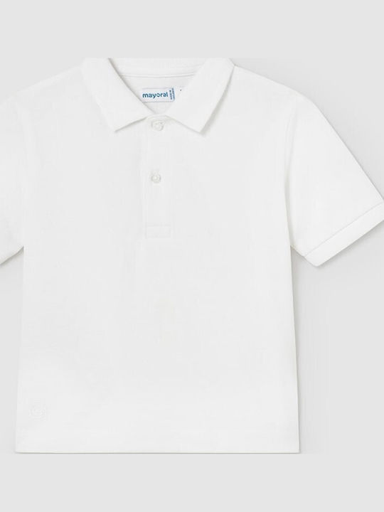 Kids' Polo Short Sleeve White