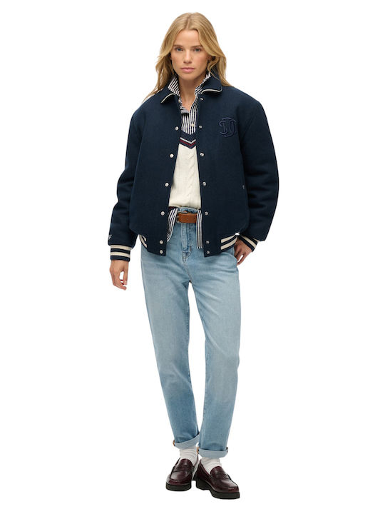 Γυναικείο Bomber Jacket Blue
