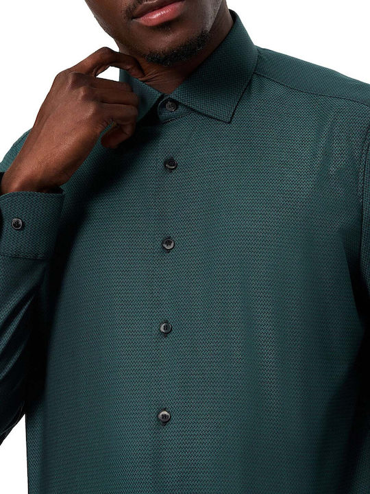 Level 5 Body Fit Long-sleeved Shirt Green