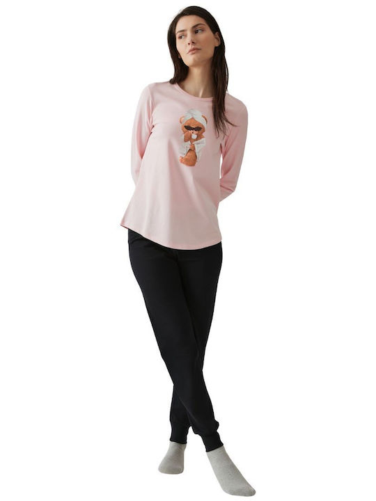 Minerva Winter Women's Pyjama Set Powder