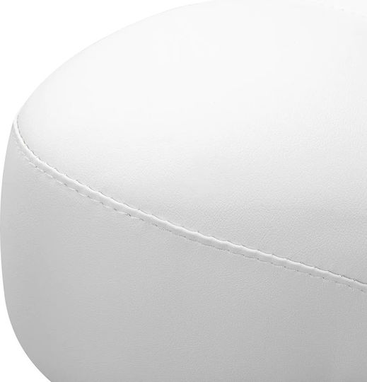 Salon Stools Räder Friseursalon- und Spa-Hocker mit Rückenlehne Schwarz