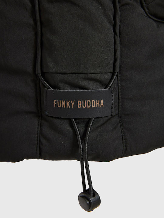 Sleeveless Jacket Puffer Black