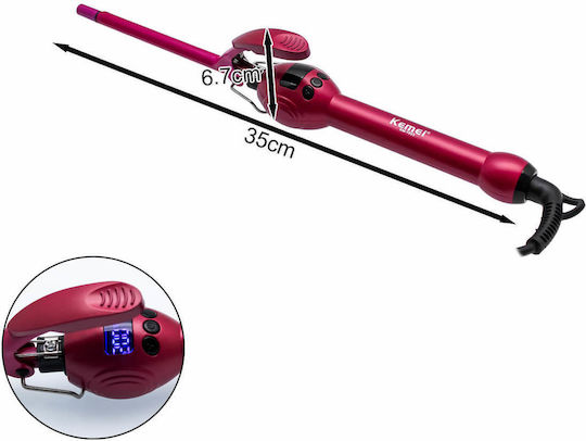 Kemei Hair Curling Iron 9mm 30W KM-1023
