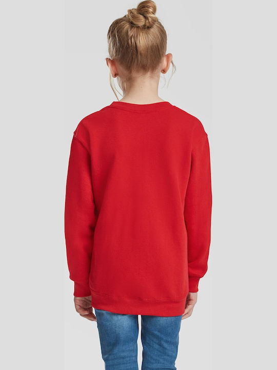 Kids Sweatshirt Red Classic