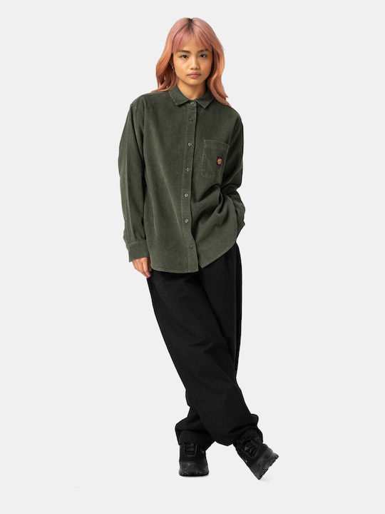 Women's Long Sleeve Shirt Moss