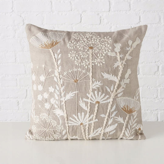 Boltze Floral Throw Pillow