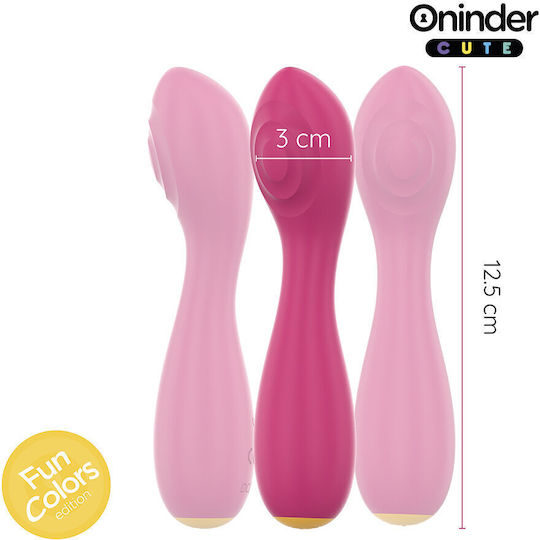 Oninder Cute Vibrator G-Spot cu Telecomandă Roz