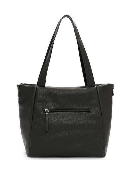 Γυναικεία Τσάντα Shopper Ώμου Μαύρη