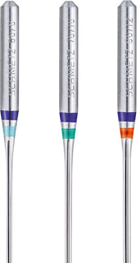 Set 5 Ace Schmetz Microtex Ace Microfiber Mărimea 60-80 Sistem de Ace pentru Mașină de Cusut 130/705 H