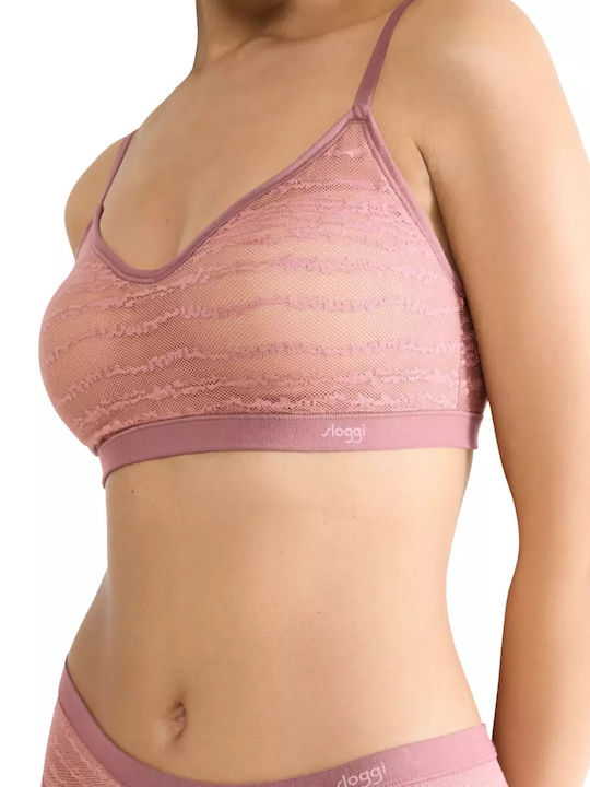 Athletic Push Up Athletic Bra without Underwire Night Pink