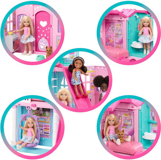 Barbie Barbie Cheslea Folding House Căsuță de păpuși din plastic