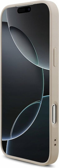 Guess Umschlag Rückseite Metallisch Rosa (iPhone 17 Pro Max)