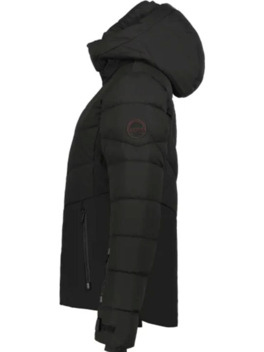 Icepeak Electra 653115813-990 Frauen Jacke aus für Ski & Snowboard Schwarz