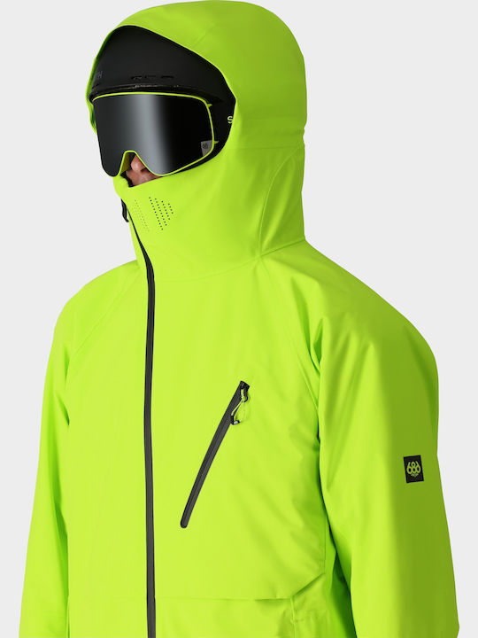 686 Men's Ski & Snowboard Jacket Green I-007473-275