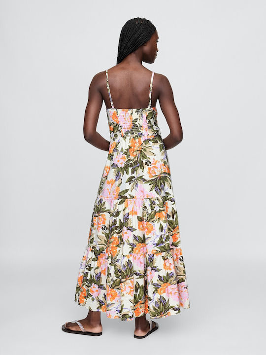 Summer Midi Dress Orange