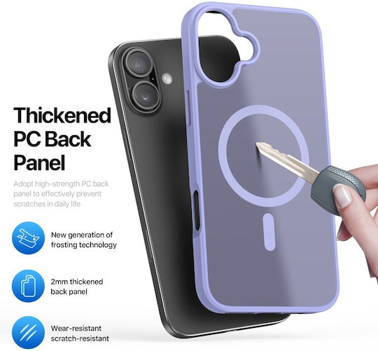 Dux Ducis Yind Series Back Cover Plastic Violet (iPhone 17)