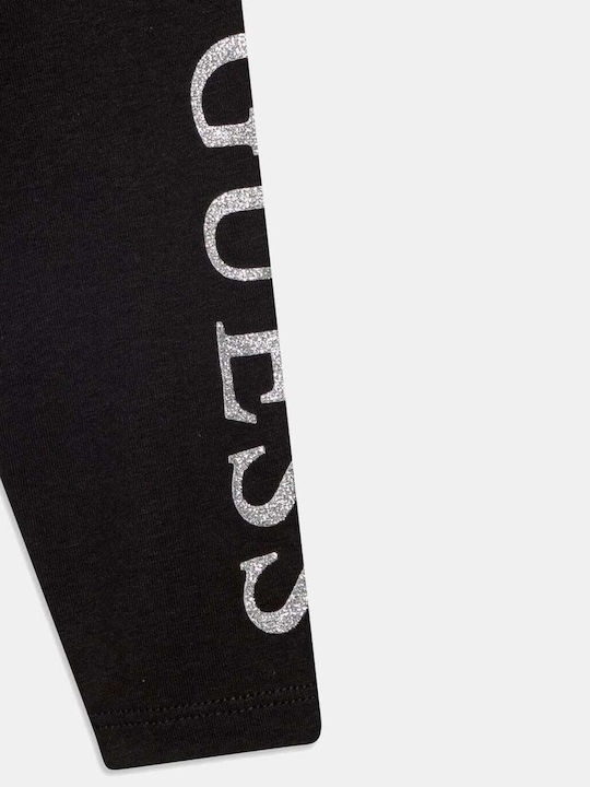 Kinder Leggings Lang Schwarz