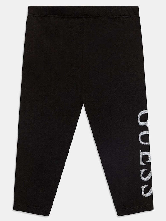 Kinder Leggings Lang Schwarz