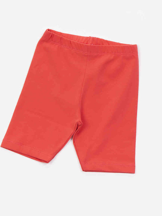 Kids Legging Cycling Short Red