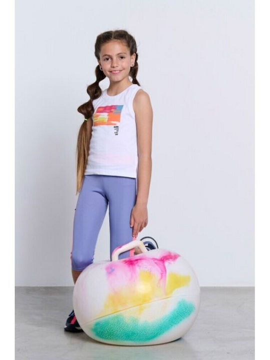 Kids Legging Sports Long Petrol (Item J062)