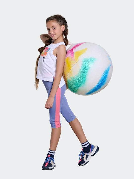 Kids Legging Sports Long Petrol (Item J062)