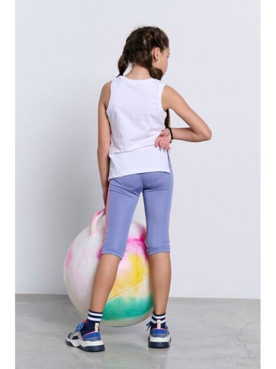 Kids Legging Sports Long Petrol (Item J062)