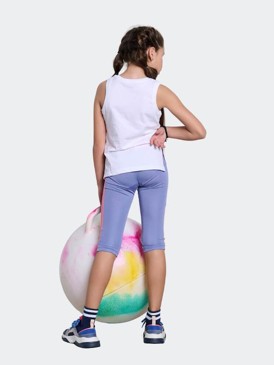 Kids Legging Sports Long Petrol (Item J062)