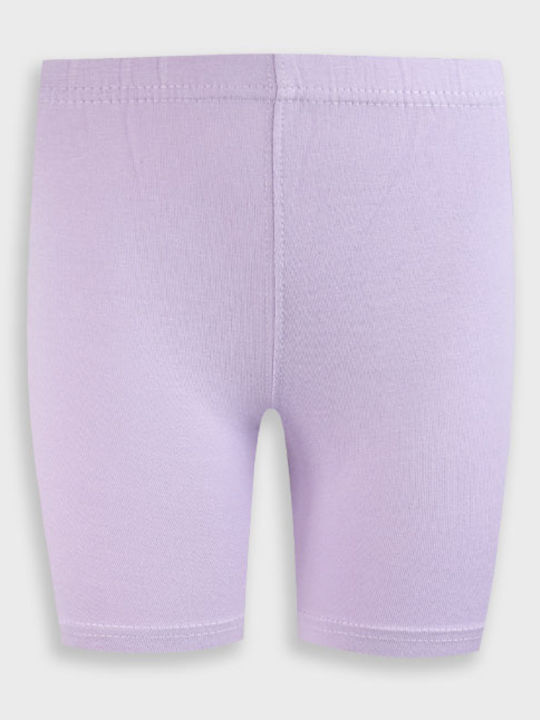 Kids Legging Cycling Short Lilac