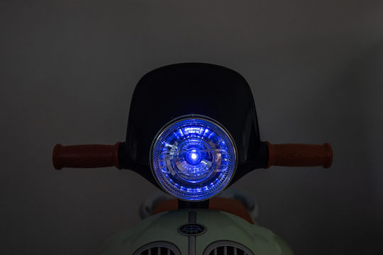 Kinder Motorrad Elektroantrieb Grün