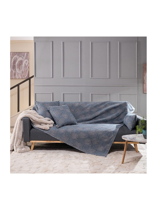 Teoran Midland Ριχτάρι Πολυθρόνας Chenille 180x150εκ. 04 52017551