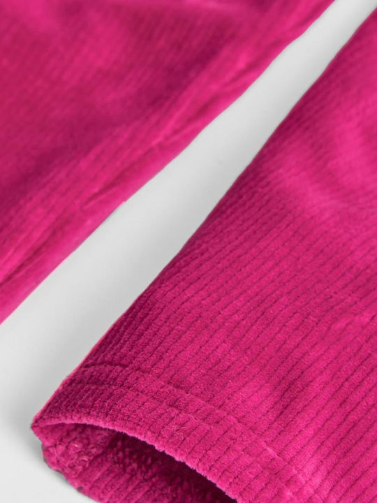 Kids Legging Long Fuchsia Stretch